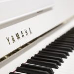 kasutatud klaverite müük- Yamaha valge klaver